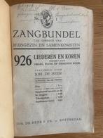 Zangbundel “Liederen en Koren uitgave Joh. de Heer., Ophalen of Verzenden