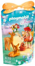 Playmobil Fairies Set - Fee met Herten - 9141, Ophalen of Verzenden, Zo goed als nieuw, Complete set