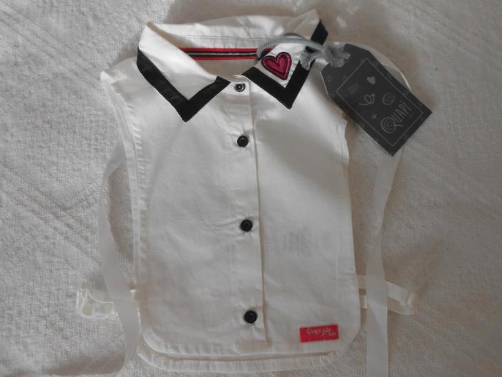 Nieuw wit kraagje maat 98/104 van Quapi, Kinderen en Baby's, Kinderkleding | Maat 98, Nieuw, Meisje, Overige typen, Ophalen of Verzenden