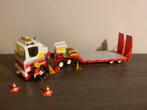 Playmobil 3935 Gigant truck + dieplader, Ophalen of Verzenden, Zo goed als nieuw, Complete set