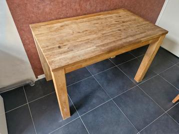 Teakhouten Tafel - 120x69x78 cm beschikbaar voor biedingen