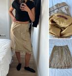 Margriet Nannings gouden midi rok 36 s 2, Kleding | Dames, Ophalen of Verzenden, Zo goed als nieuw, Maat 36 (S), Overige typen