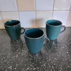 Blauwe (senseo) mokjes Moskou Blokker, Huis en Inrichting, Keuken | Servies, Ophalen of Verzenden, Porselein, Overige stijlen