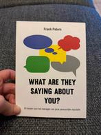 Frank Peters - What are they saying about you? - NL, Frank Peters, Ophalen of Verzenden, Zo goed als nieuw, Natuurwetenschap