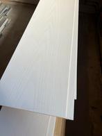 Gebruikte Wand/Plafondpanelen - Hout - Wit, Doe-het-zelf en Verbouw, Platen en Panelen, Ophalen, Gebruikt, Hout, Minder dan 20 mm