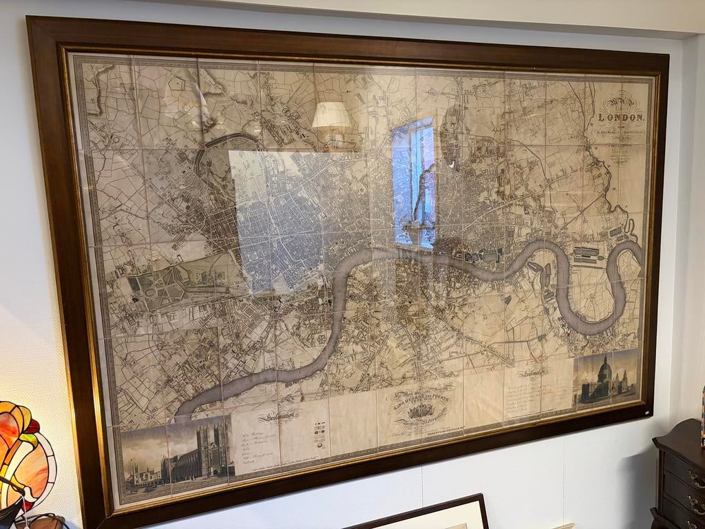 Grote Stadskaart Londen, Ophalen of Verzenden