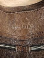 Miu Miu Vintage Leren Handtas, Ophalen of Verzenden, Gebruikt, Bruin, Handtas