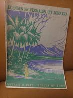 Legenden en Verhalen uit Sumatra - Zeldzaam!, Boeken, Geschiedenis | Vaderland, Ophalen of Verzenden, 20e eeuw of later, Gelezen