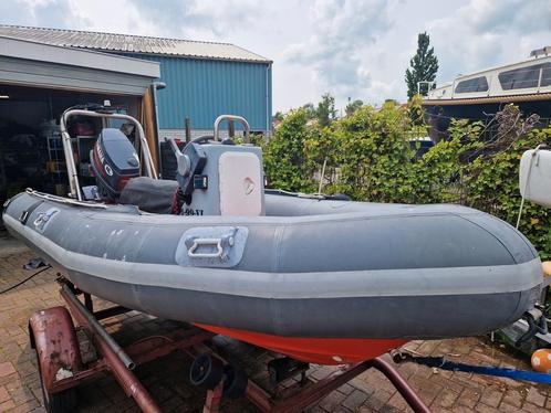 Sr4 70pk yamaha, Watersport en Boten, Rubberboten, Zo goed als nieuw, Overige merken, Overige materialen, 70 tot 120 pk, Benzine