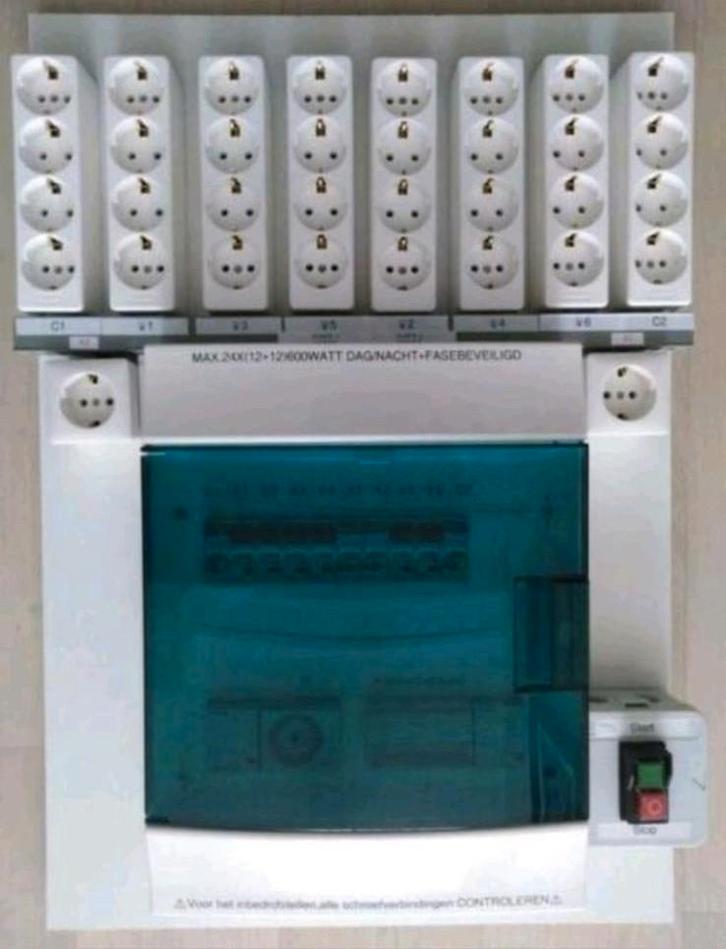 Schakelbord stroombord kweekspullen, Tuin en Terras, Kweekspullen, Ophalen of Verzenden