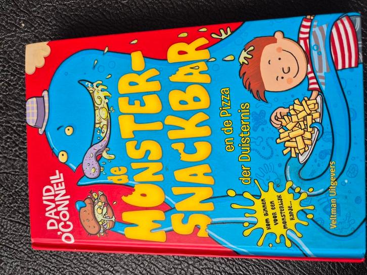 David O'Connell - De monstersnackbar, Boeken, Kinderboeken | Jeugd | onder 10 jaar, Zo goed als nieuw, Ophalen of Verzenden