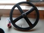 Corima four spoke achterwiel vol carbon, Fietsen en Brommers, Fietsonderdelen, Ophalen, Zo goed als nieuw, Racefiets, Wiel