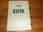 Haydn - Nelson Messe, Muziek en Instrumenten, Bladmuziek, Gebruikt, Klassiek, Ophalen of Verzenden, Koor