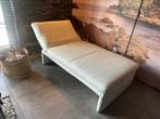 Koinor design echt lederen creme kleur bank, Huis en Inrichting, Ophalen, Eenpersoons, Leer, Zo goed als nieuw