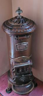 Oude Continental Potkachel - Sfeervolle Warmte, Ophalen, Potkachel, Gebruikt, Vrijstaand