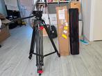 Neewer Tripod Met Fluid Head, In Doos Met Bon, Ophalen of Verzenden, Nieuw, Minder dan 150 cm, Driepoot