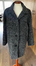 Flame boyfriend fit oversized Bouclé jas grijs ZGAN maat S, Flame, Ophalen of Verzenden, Zo goed als nieuw, Maat 36 (S)