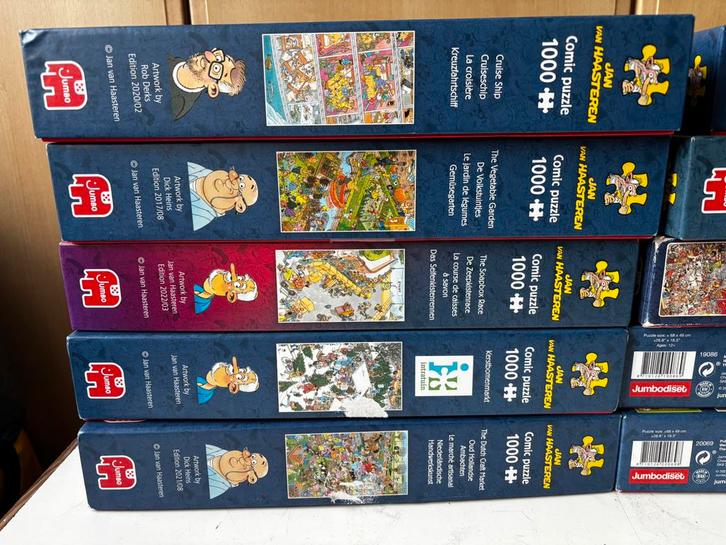 Jan van Haasteren, Hobby en Vrije tijd, Denksport en Puzzels, Zo goed als nieuw, 500 t/m 1500 stukjes, Ophalen
