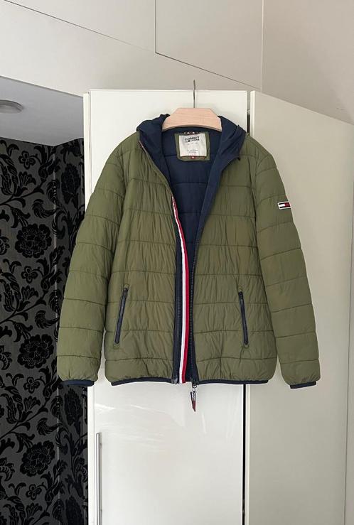 Tommy Hilfiger gewatteerde tussenjas met capuchon; maat XXL, Kleding | Heren, Jassen | Winter, Zo goed als nieuw, Maat 56/58 (XL)