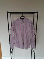 Gestreept overhemd - Tommy Hilfiger maat M, Tommy Hilfiger, Zo goed als nieuw, Rood, Halswijdte 39/40 (M)