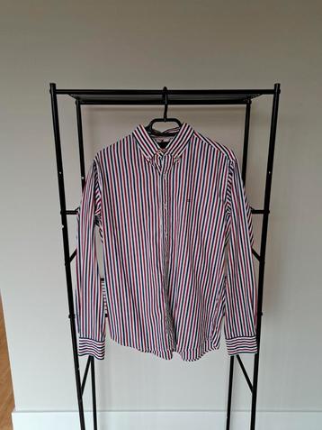 Gestreept overhemd - Tommy Hilfiger maat M beschikbaar voor biedingen