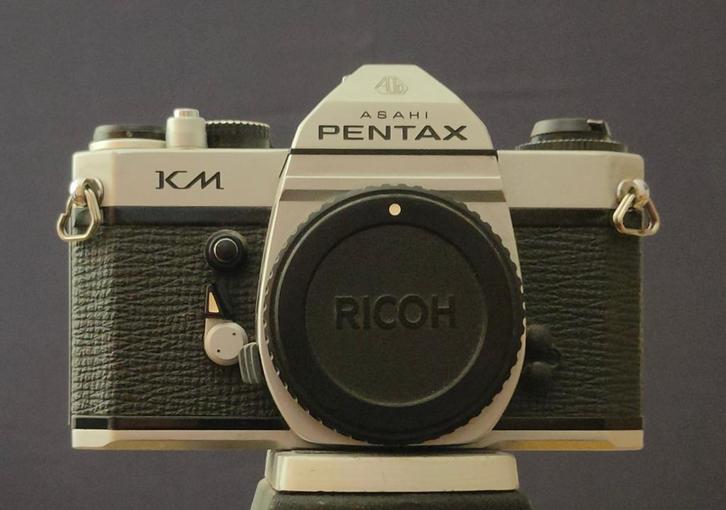 Pentax KM, Audio, Tv en Foto, Fotocamera's Analoog, Gebruikt, Spiegelreflex, Pentax, Ophalen of Verzenden