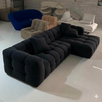 Moderne Bubble Sofa in Bouclé Stof – 285  175 cm beschikbaar voor biedingen