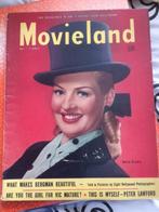 Movieland may 1947, Verzamelen, Film en Tv, Foto of Kaart, Gebruikt, Ophalen of Verzenden