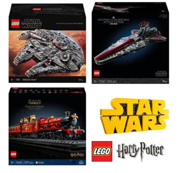 Star Wars en Harry Potter beschikbaar voor biedingen