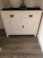 Leuk wit geverfd brocante stijl kastje, prikkie!, Huis en Inrichting, Kasten | Overige, Ophalen, Gebruikt