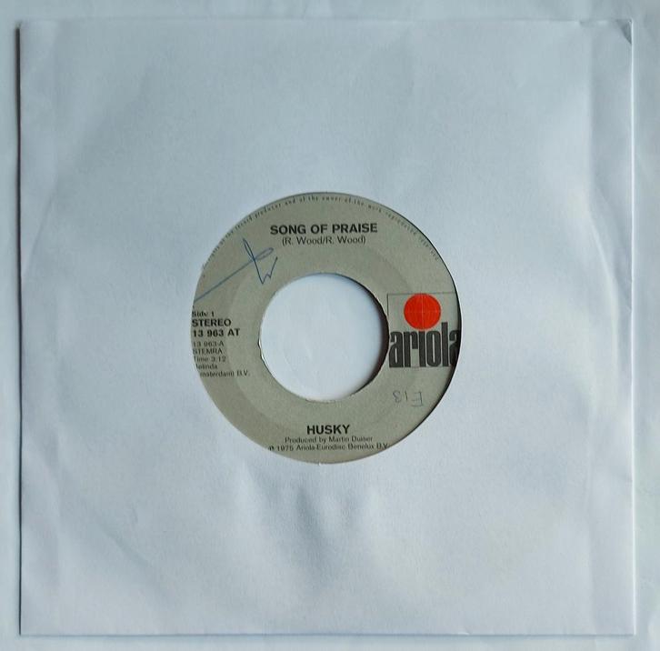 Husky - Song of praise, Cd's en Dvd's, Vinyl Singles, Gebruikt, Single, Pop, 7 inch, Ophalen of Verzenden
