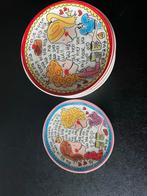 Blond Amsterdam Gebaksbordjes 12 stuks, Gebruikt, Porselein of Keramiek, Schaal, Rond