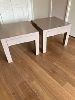 Ikea salontafels met lade geverfd., Huis en Inrichting, Tafels | Salontafels, Ophalen, Gebruikt, 50 tot 100 cm, Met lade