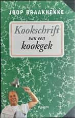 J. Braakhekke - Kookschrift van een kookgek, Ophalen of Verzenden, Zo goed als nieuw, J. Braakhekke