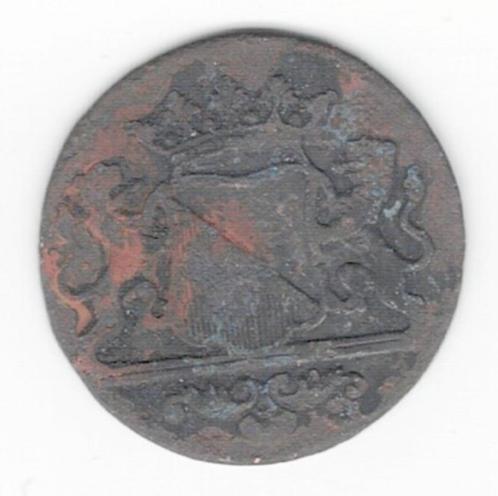 25-340 Utrecht duit 1786, Postzegels en Munten, Munten | Nederland, Losse munt, Overige waardes, Vóór koninkrijk, Verzenden