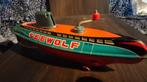 Japans gelitografeerd tinnen duikboot "Seewolf" SHINSEI 1950, Ophalen of Verzenden
