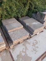 Dikke tegels, Tuin en Terras, Tegels en Klinkers, Ophalen, Gebruikt, 10 m² of meer, Beton