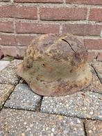 duitse m42 bovo helm, Ophalen of Verzenden, Landmacht, Duitsland, Helm of Baret