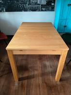 Bjursta Uitschuifbare Eettafel, Ophalen, Scandinavisch, 50 tot 100 cm, Vijf personen of meer