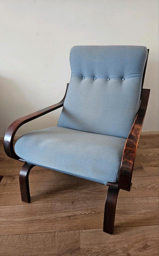 Ingmar Relling Orbit chair, vintage fauteuil, Huis en Inrichting, Fauteuils, Gebruikt, Stof, 75 tot 100 cm, 75 tot 100 cm, Ophalen