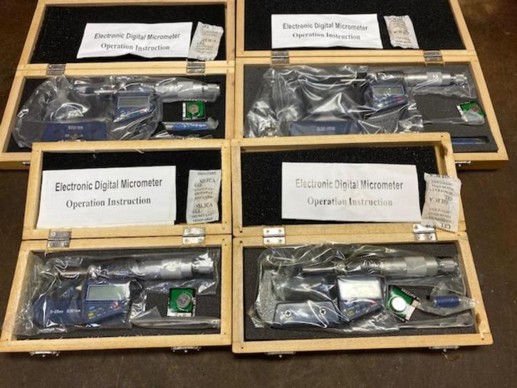 Digitale micrometers, Doe-het-zelf en Verbouw, Meetapparatuur, Nieuw, Verzenden