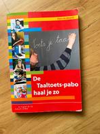 H. de Weerdt - De Taaltoets-pabo haal je zo, Ophalen of Verzenden, Zo goed als nieuw, H. de Weerdt