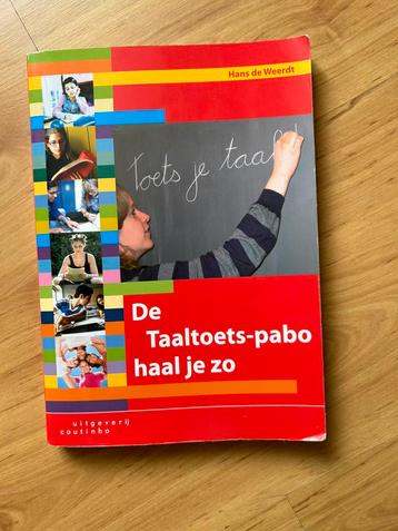 H. de Weerdt - De Taaltoets-pabo haal je zo beschikbaar voor biedingen