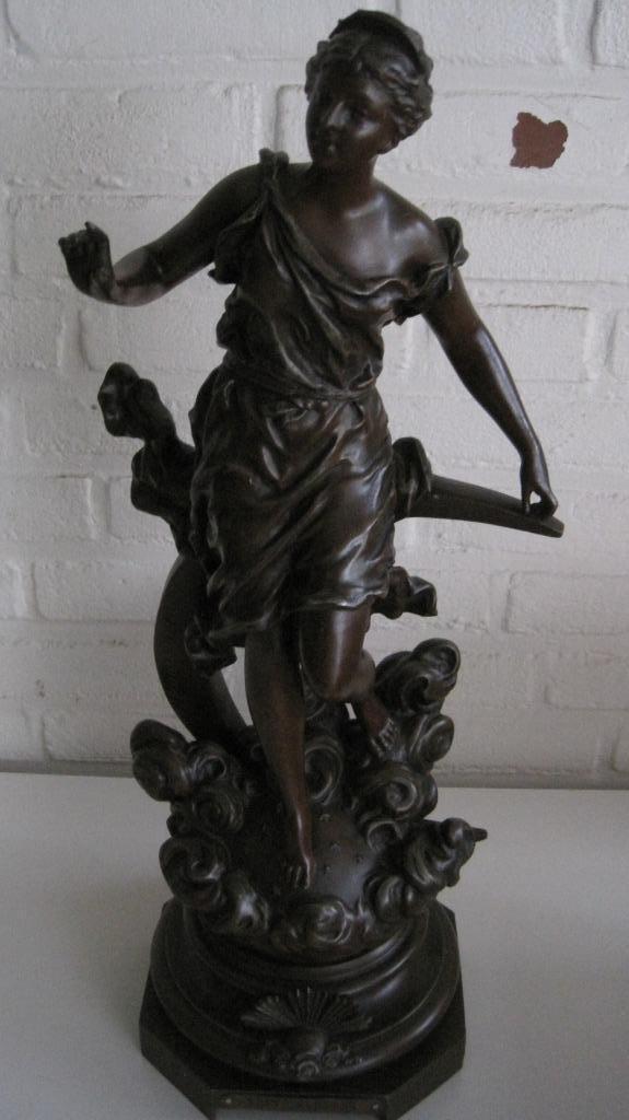 Ernest Rancoulet antiek beeld, Antiek en Kunst, Kunst | Beelden en Houtsnijwerken, Ophalen