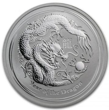 20x zilveren munt lunar 2, 1/2 OZ dragon 2012/SCHERPE PRIJS beschikbaar voor biedingen