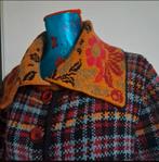 Kleurrijke jas(80%wol) /vest van Ivko, XL, Ophalen of Verzenden, Zo goed als nieuw, Maat 46/48 (XL) of groter