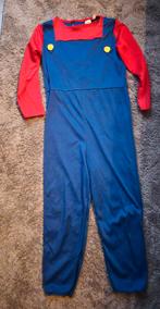 Super Mario Kostuum - Maat 105-121, Ophalen of Verzenden, Gebruikt, 110 t/m 116, Jongen of Meisje