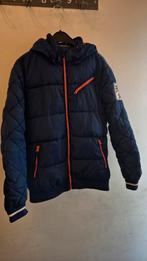 Blauwe winterjas maat 158/164 Baker Bridge, Gebruikt, Ophalen of Verzenden, Baker Bridge, Jongen