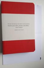 NIEUW Leren Hardcover Planner 3 maanden | Rood Ongedateerd, Ophalen of Verzenden, Nieuw