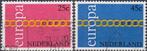 Nederland- 1971- NVPH-990 t/m 991 - Europa-CEPT - G, Verzenden, Na 1940, Gestempeld